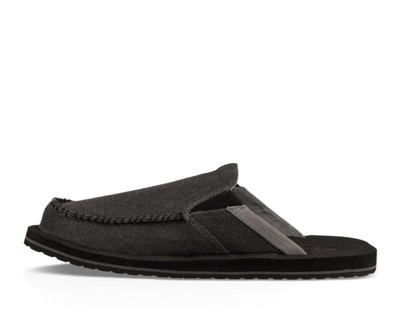 Sanuk You Got My Back III Men's Sidewalk Surfers Dark Grey | Canada 282JPQ